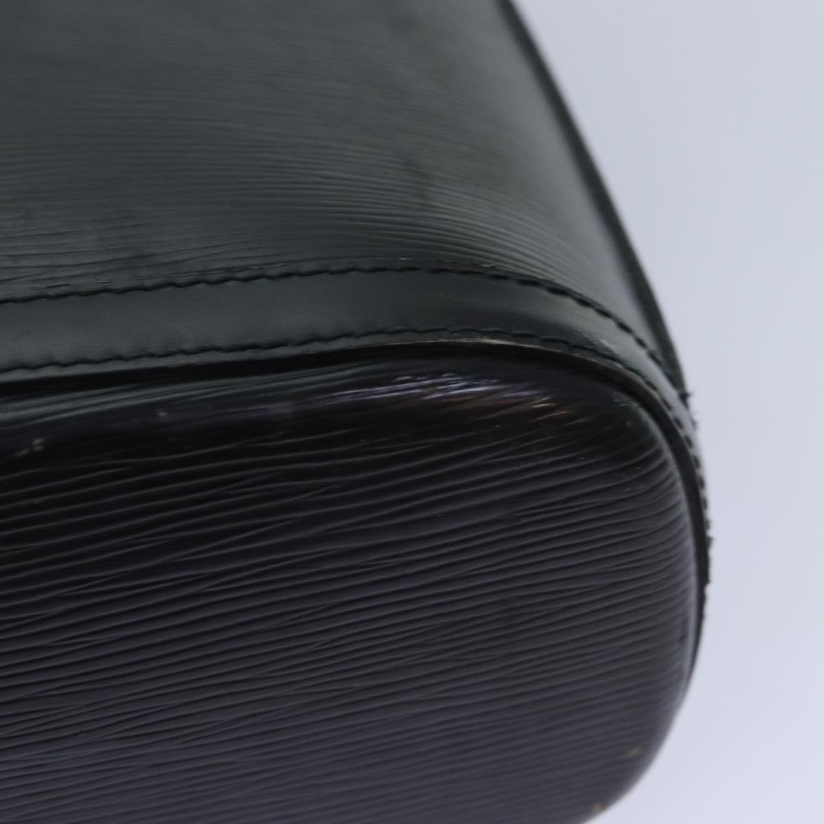 LOUIS VUITTON Epi Lussac Shoulder Bag Black M52282 LV Auth bs16943