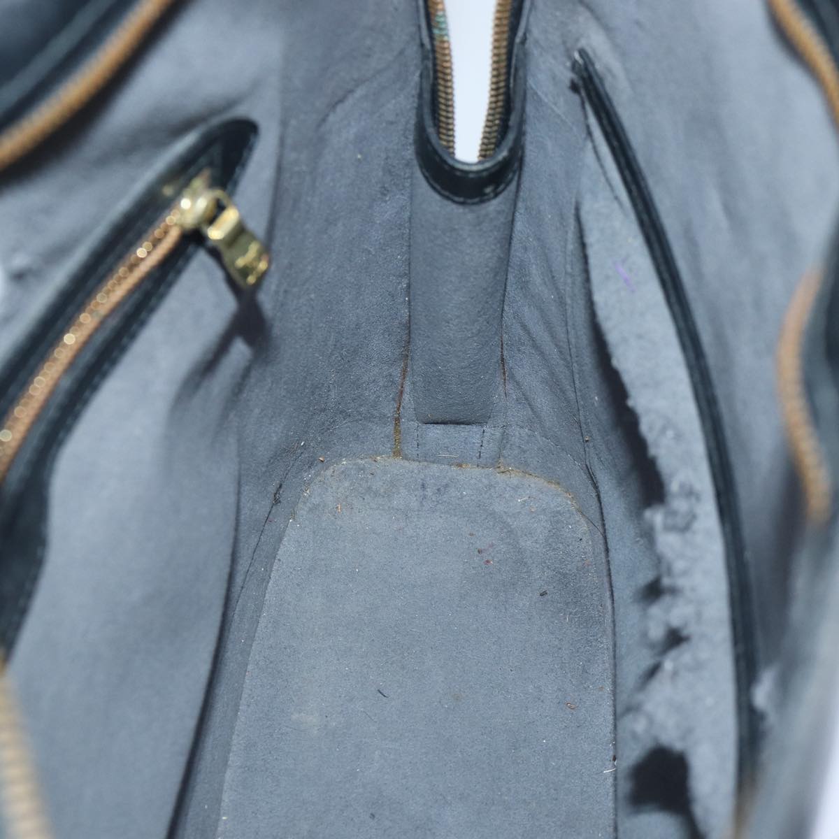 LOUIS VUITTON Epi Lussac Shoulder Bag Black M52282 LV Auth bs16943