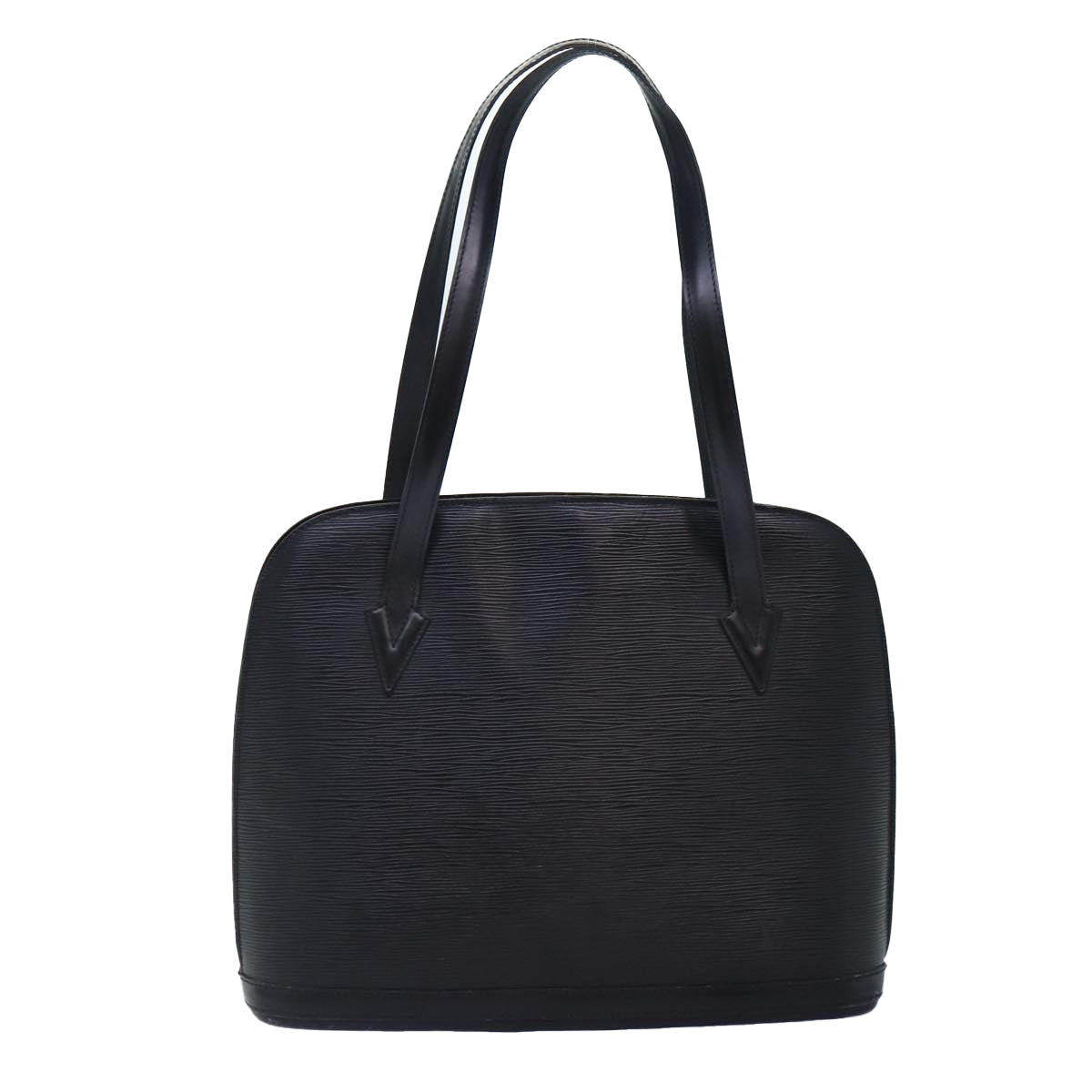 LOUIS VUITTON Epi Lussac Shoulder Bag Black M52282 LV Auth bs16943