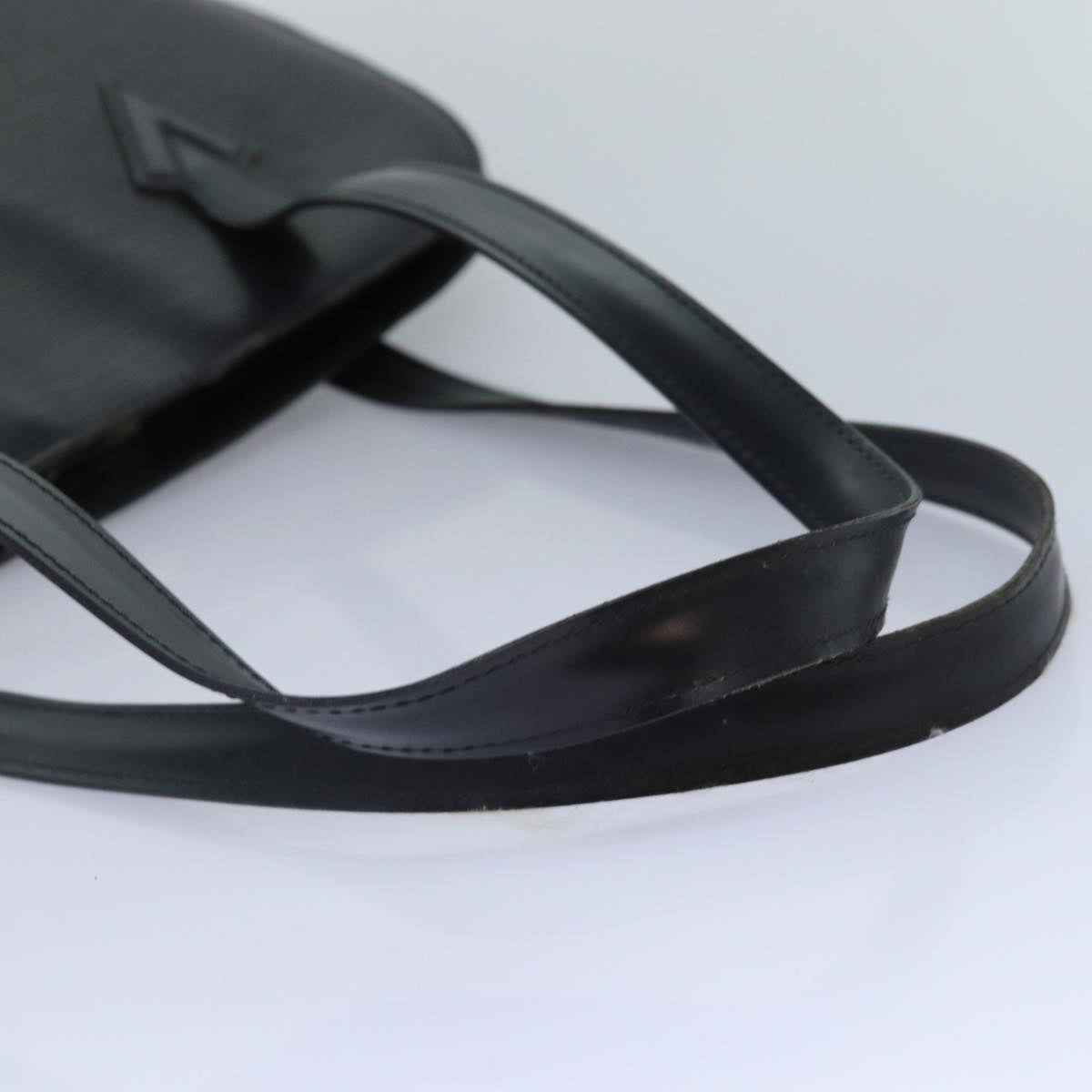 LOUIS VUITTON Epi Lussac Shoulder Bag Black M52282 LV Auth bs16943