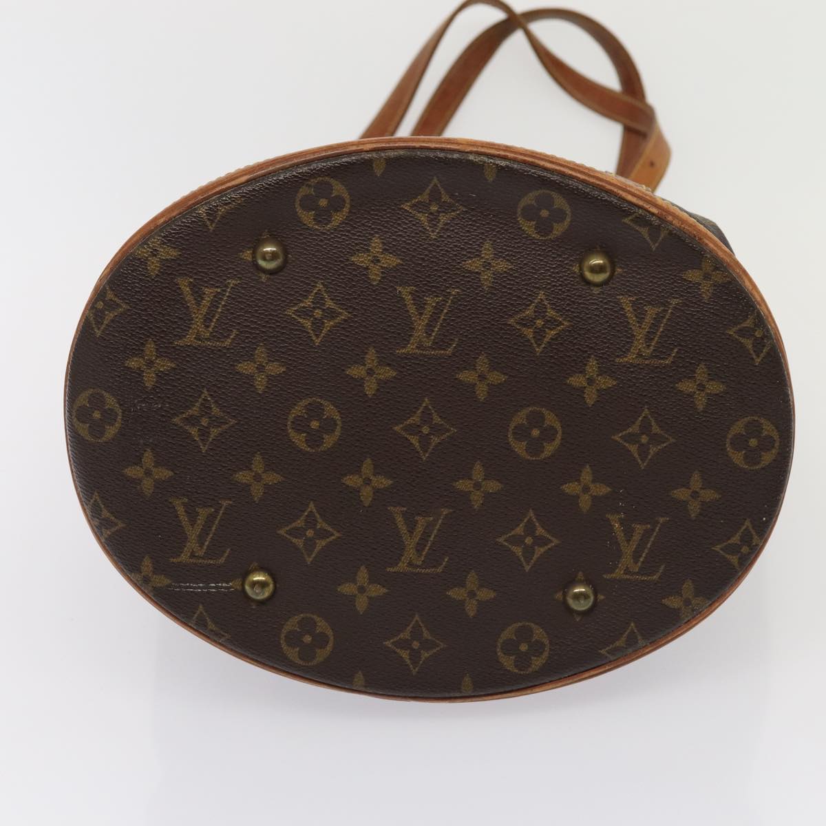 LOUIS VUITTON Monogram Bucket GM Shoulder Bag M42236 LV Auth bs17080