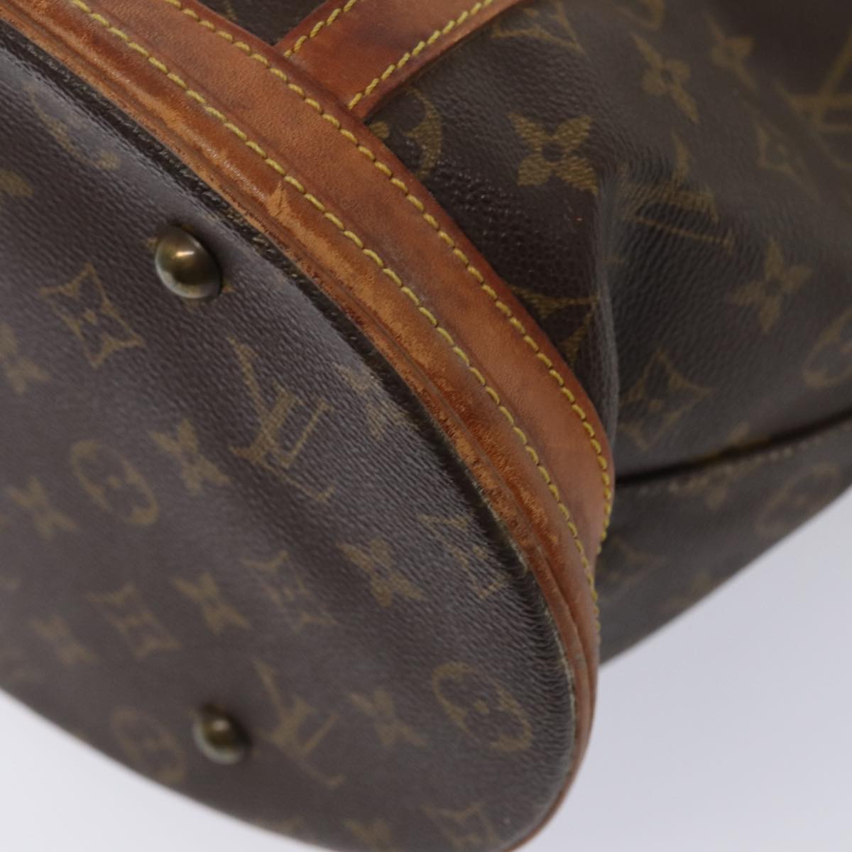 LOUIS VUITTON Monogram Bucket GM Shoulder Bag M42236 LV Auth bs17080
