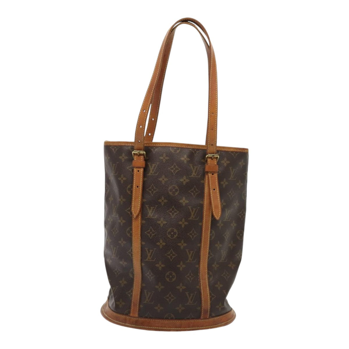 LOUIS VUITTON Monogram Bucket GM Shoulder Bag M42236 LV Auth bs17080