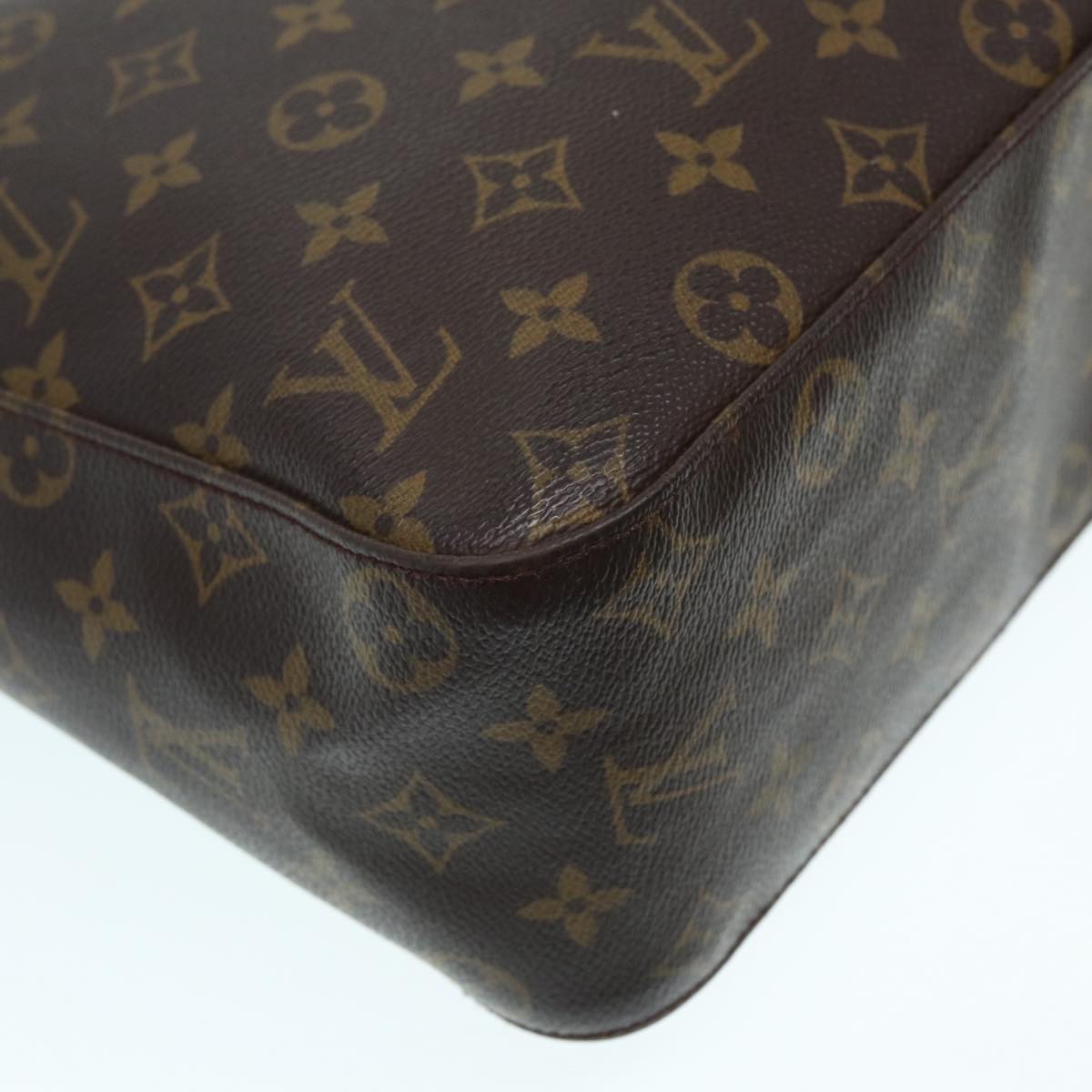 LOUIS VUITTON Monogram Looping GM Shoulder Bag M51145 LV Auth bs17280