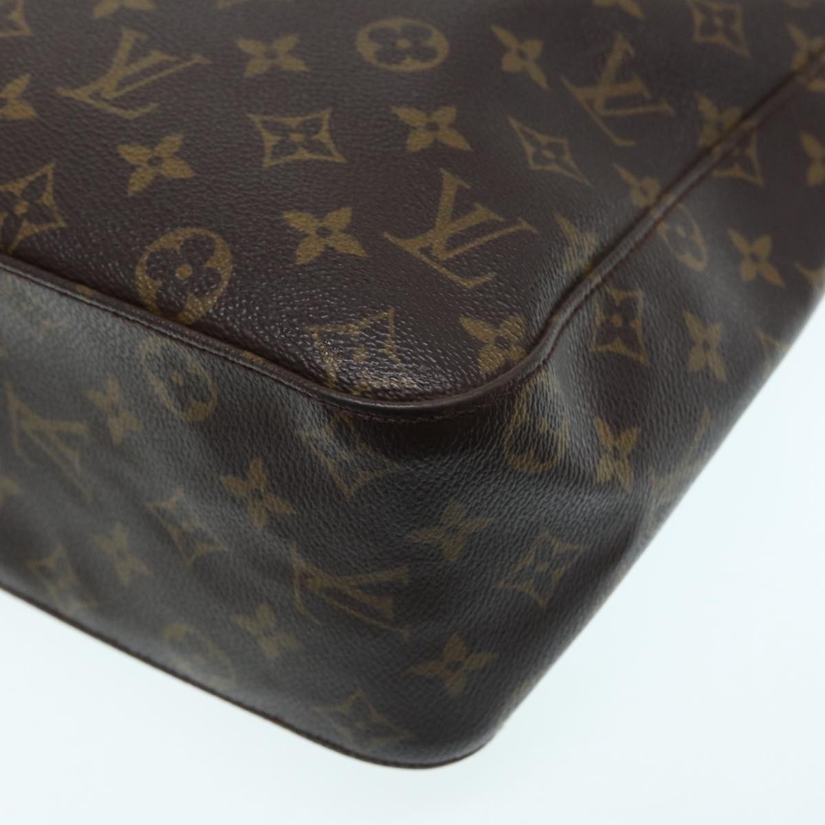 LOUIS VUITTON Monogram Looping GM Shoulder Bag M51145 LV Auth bs17280