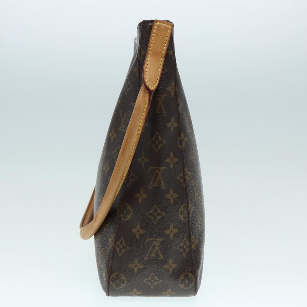LOUIS VUITTON Monogram Looping GM Shoulder Bag M51145 LV Auth bs17280