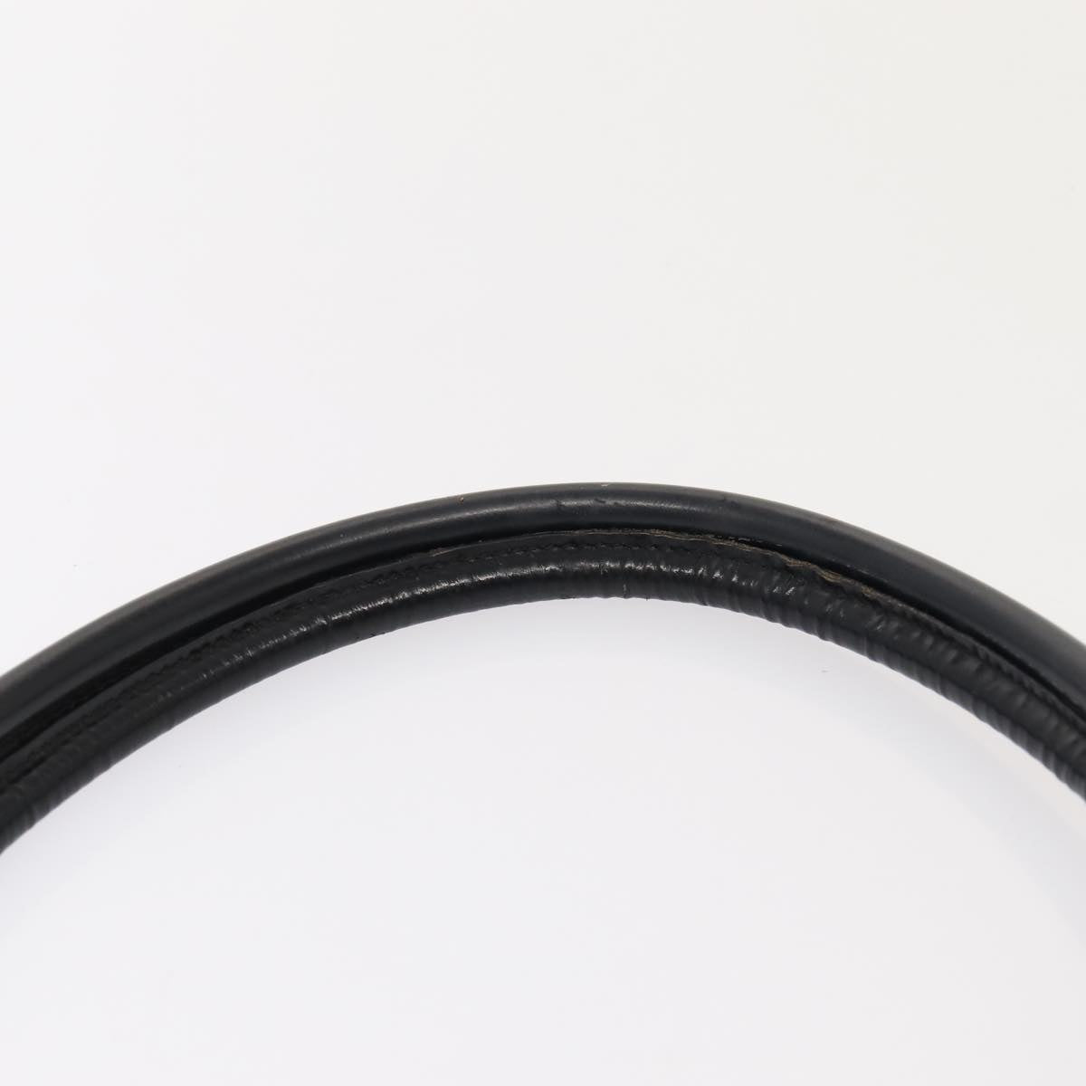 GUCCI Shoulder Bag Suede Black Gold 000 2855 0550 0 Auth bs17714