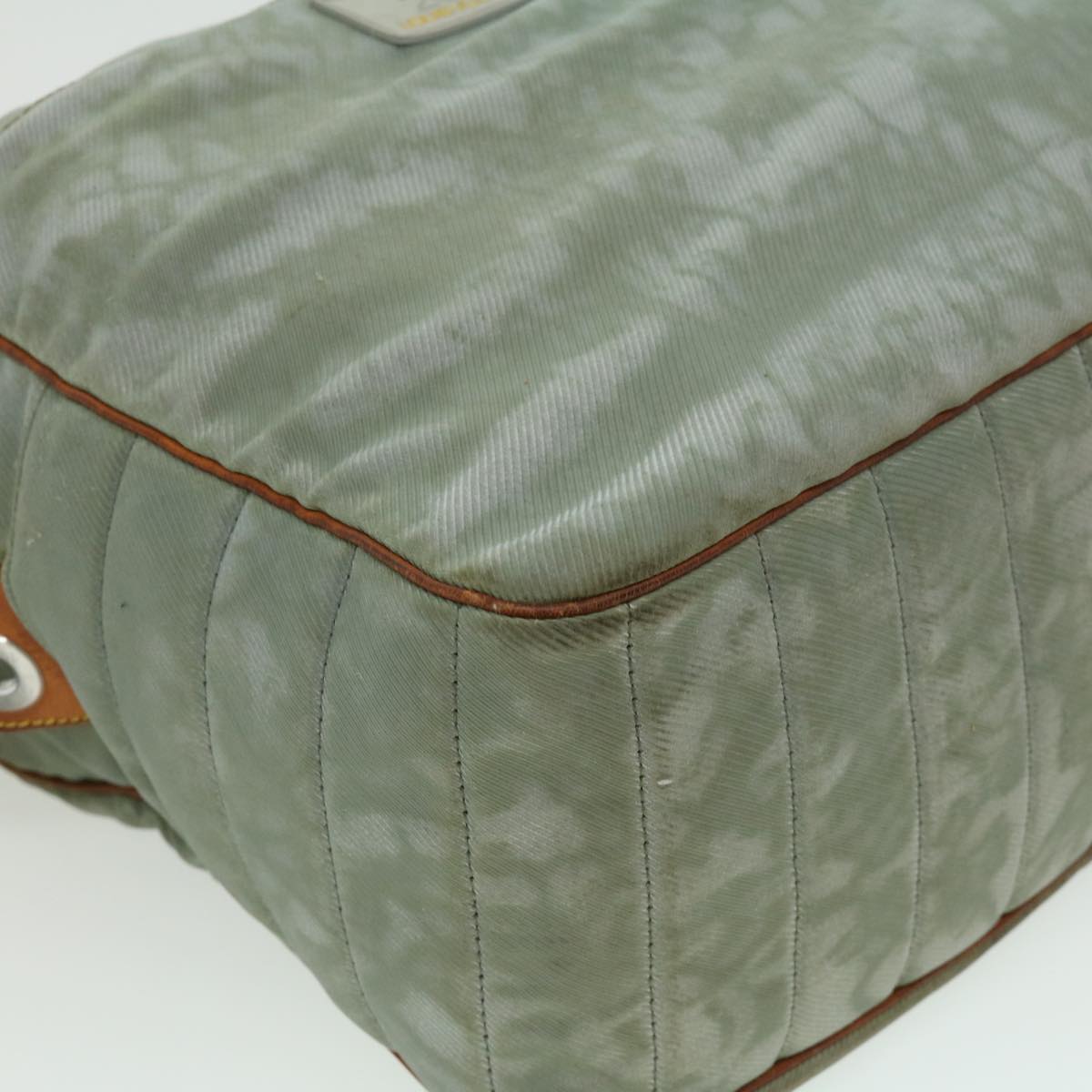 LOUIS VUITTON Cup Shoulder Bag Gray LV Auth bs2087
