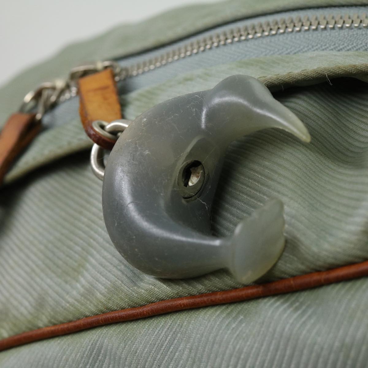 LOUIS VUITTON Cup Shoulder Bag Gray LV Auth bs2087
