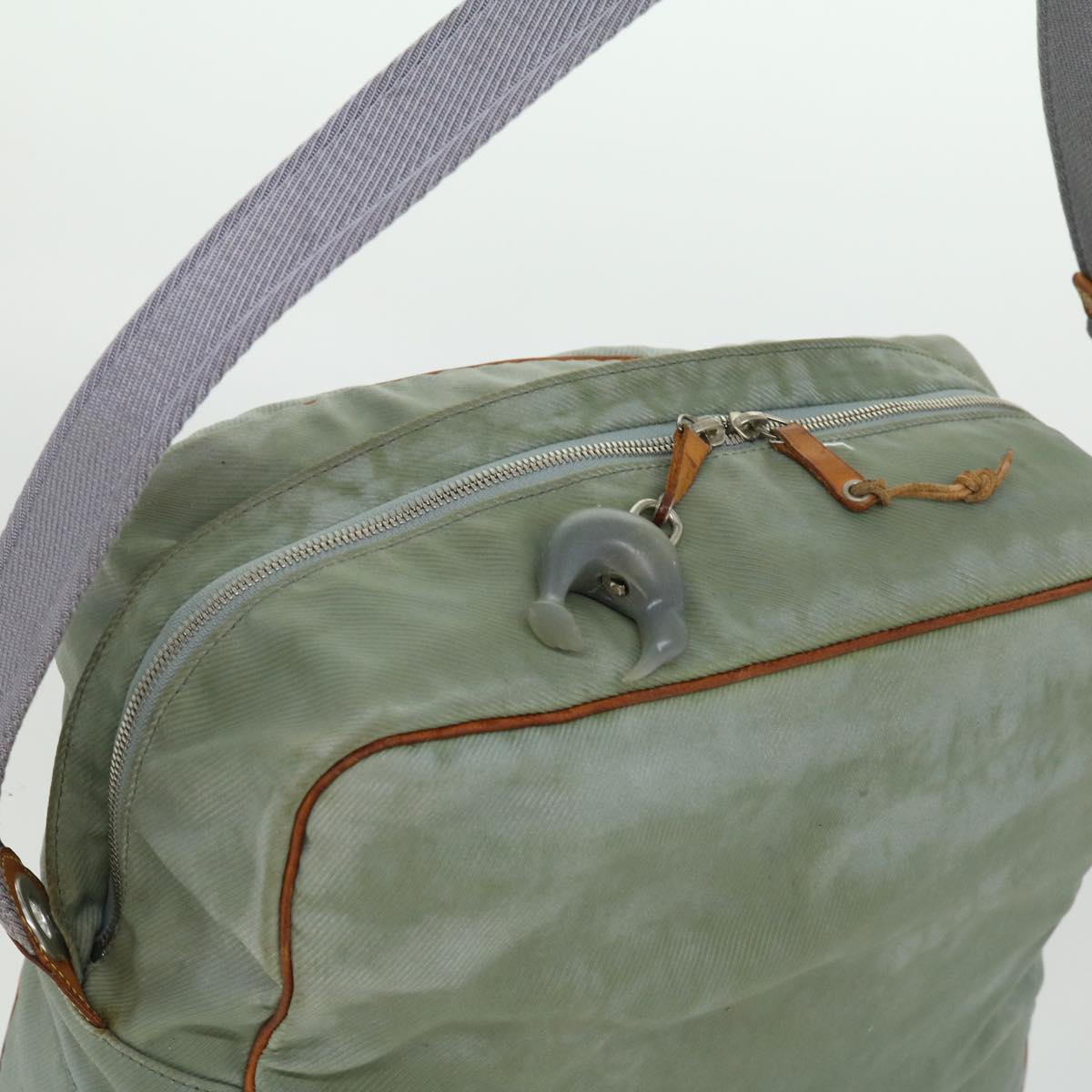 LOUIS VUITTON Cup Shoulder Bag Gray LV Auth bs2087