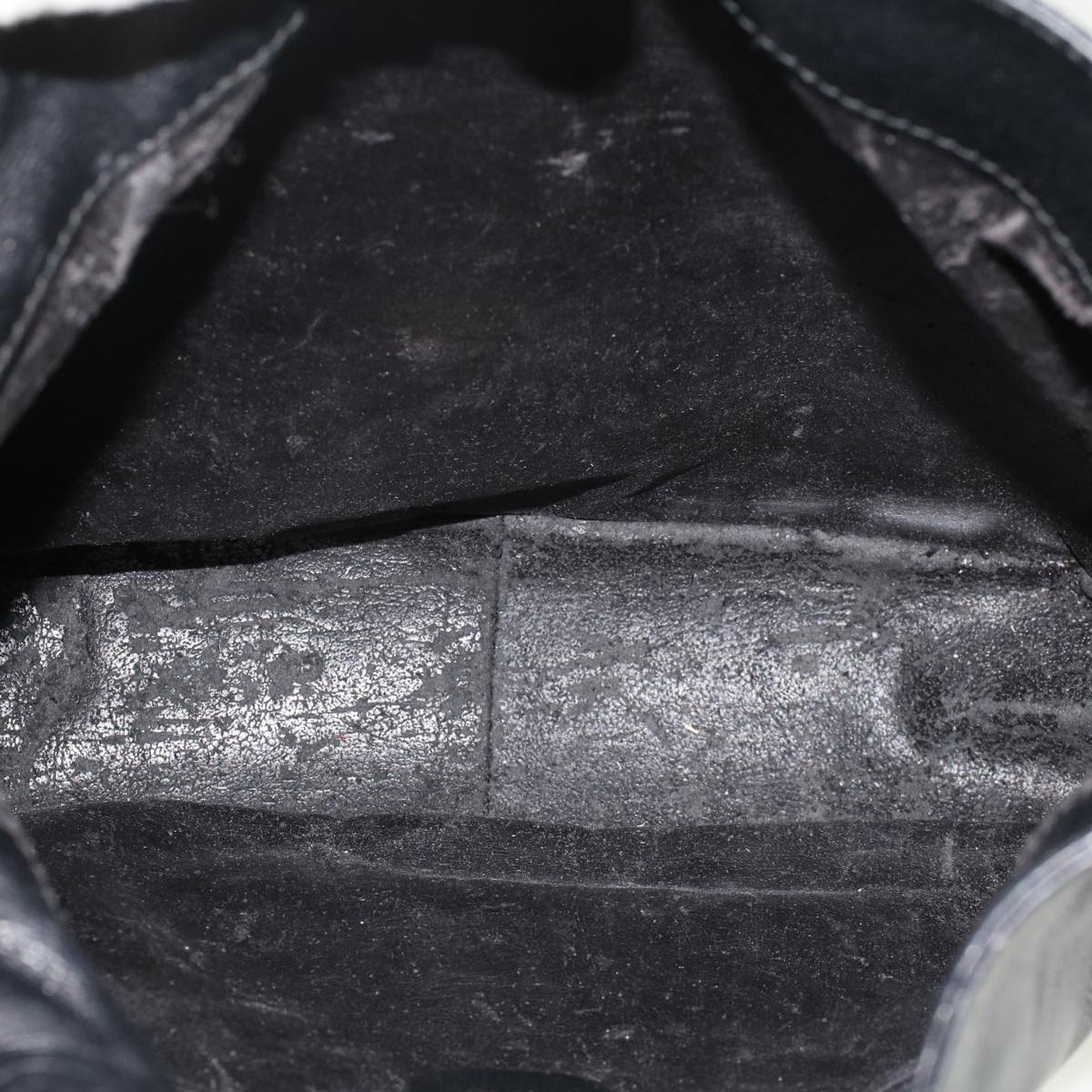 GUCCI Bamboo Shoulder Bag Leather Black 0011638 bs6460