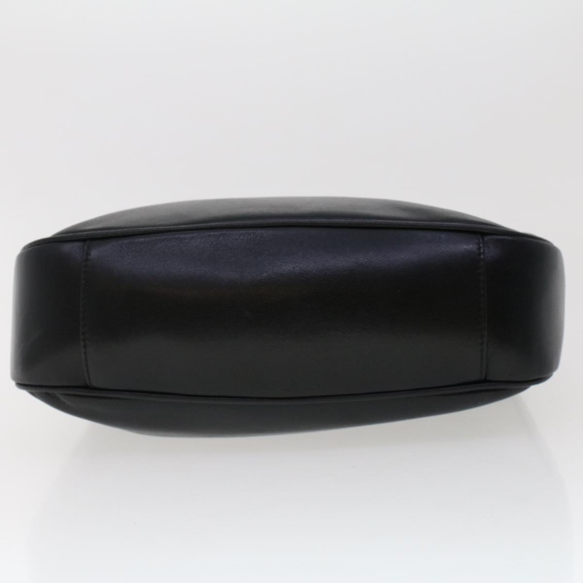 GUCCI Bamboo Shoulder Bag Leather Black 0011638 bs6460
