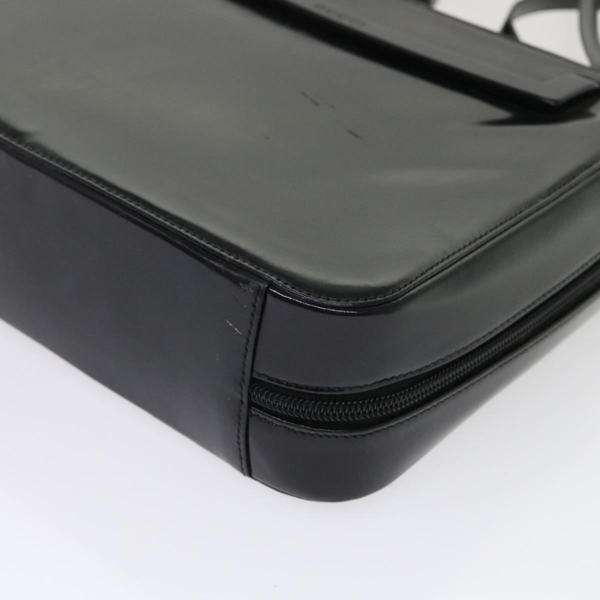 GUCCI Shoulder Bag Patent leather Black 0013091 3754 bs7235