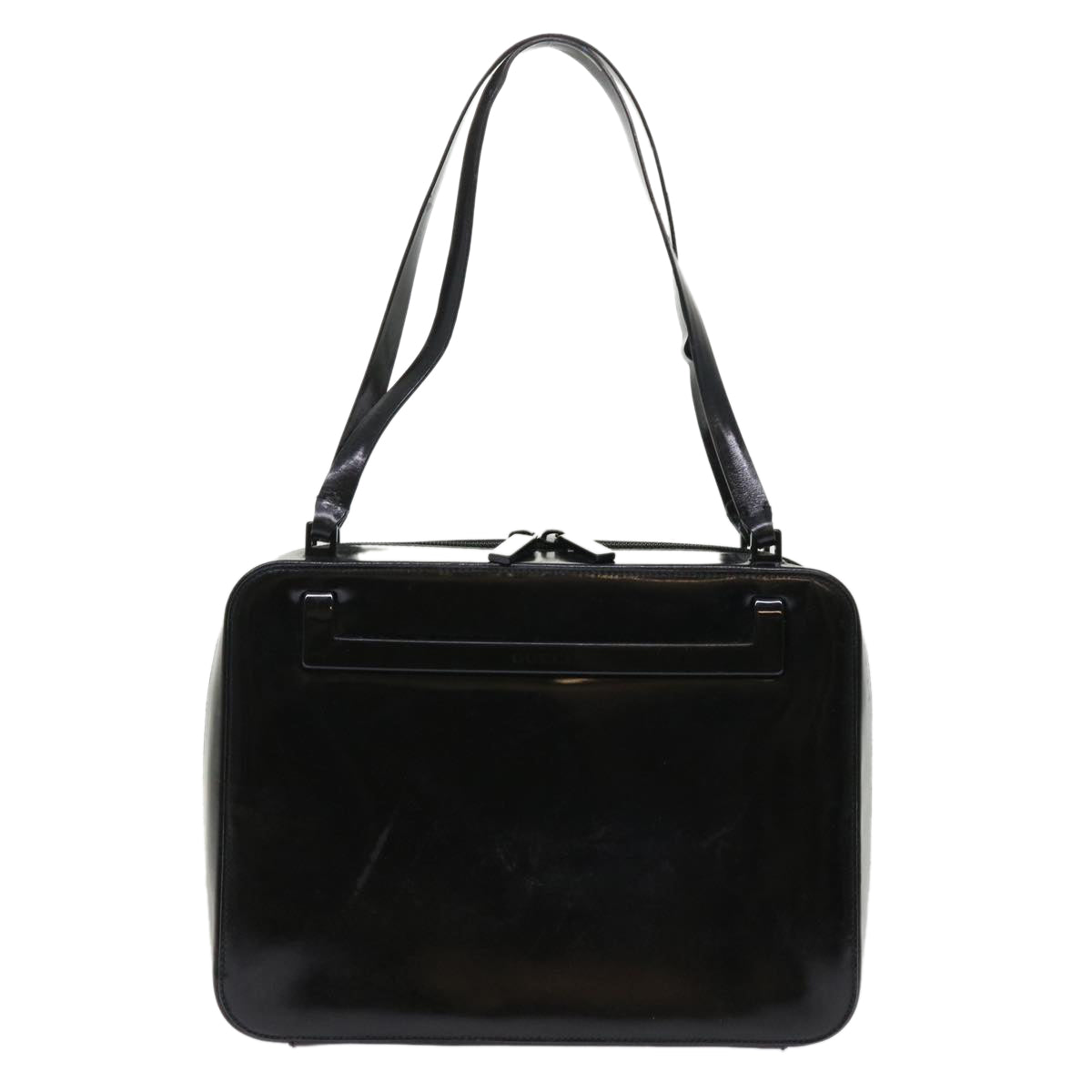 GUCCI Shoulder Bag Patent leather Black 0013091 3754 bs7235