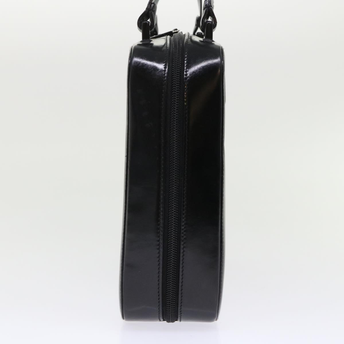 GUCCI Shoulder Bag Patent leather Black 0013091 3754 bs7235