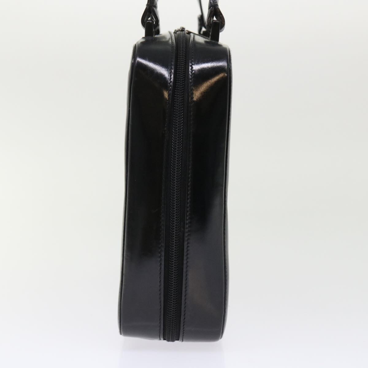 GUCCI Shoulder Bag Patent leather Black 0013091 3754 bs7235