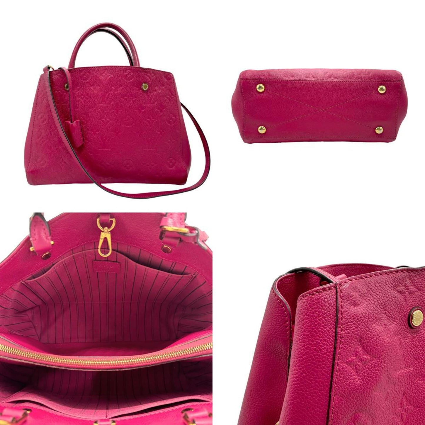 Louis Vuitton Monogram Empreinte Handbag Shoulder Bag