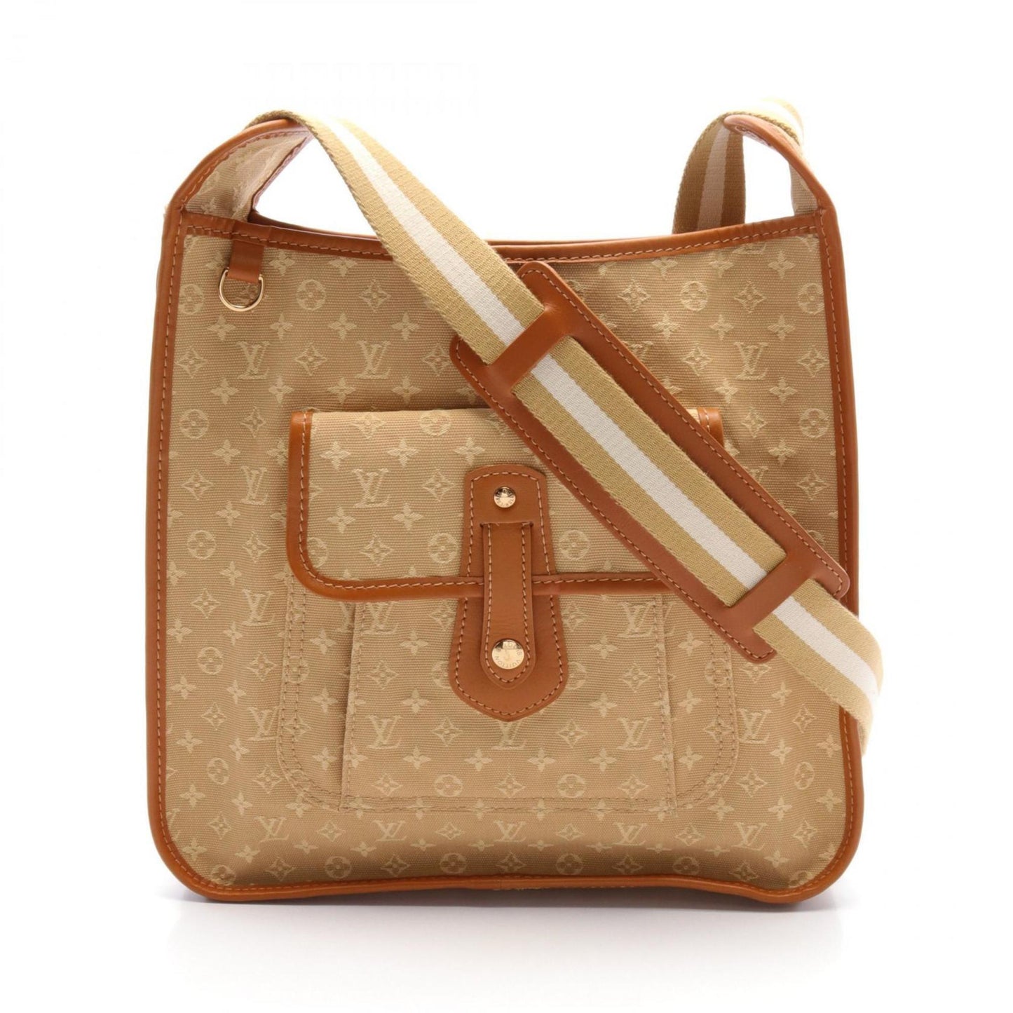 Louis Vuitton Canvas Monogram Leather Shoulder Bag