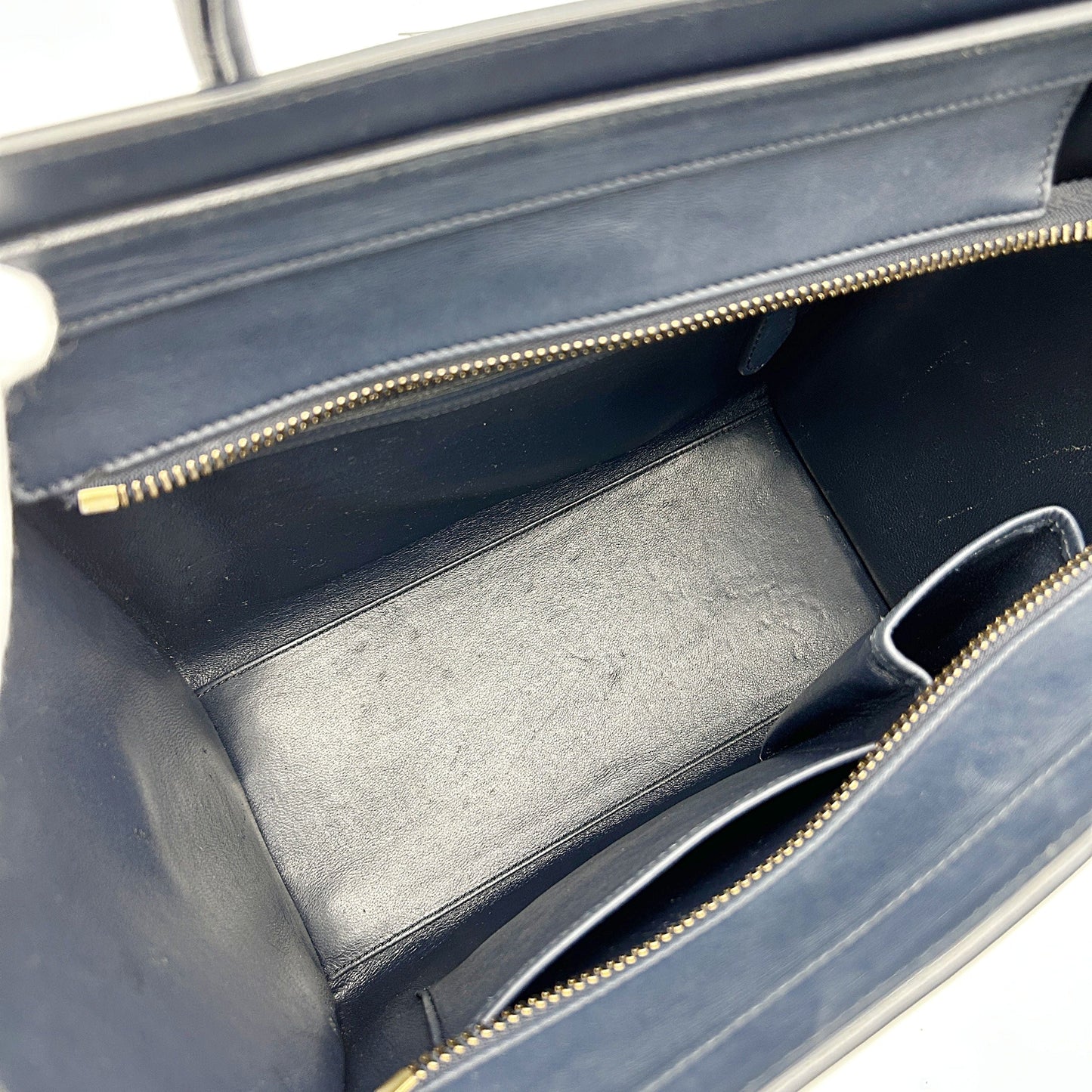 Celine | Bags | Celine Celine Leather Luggage Medium Tote Bag LA34999