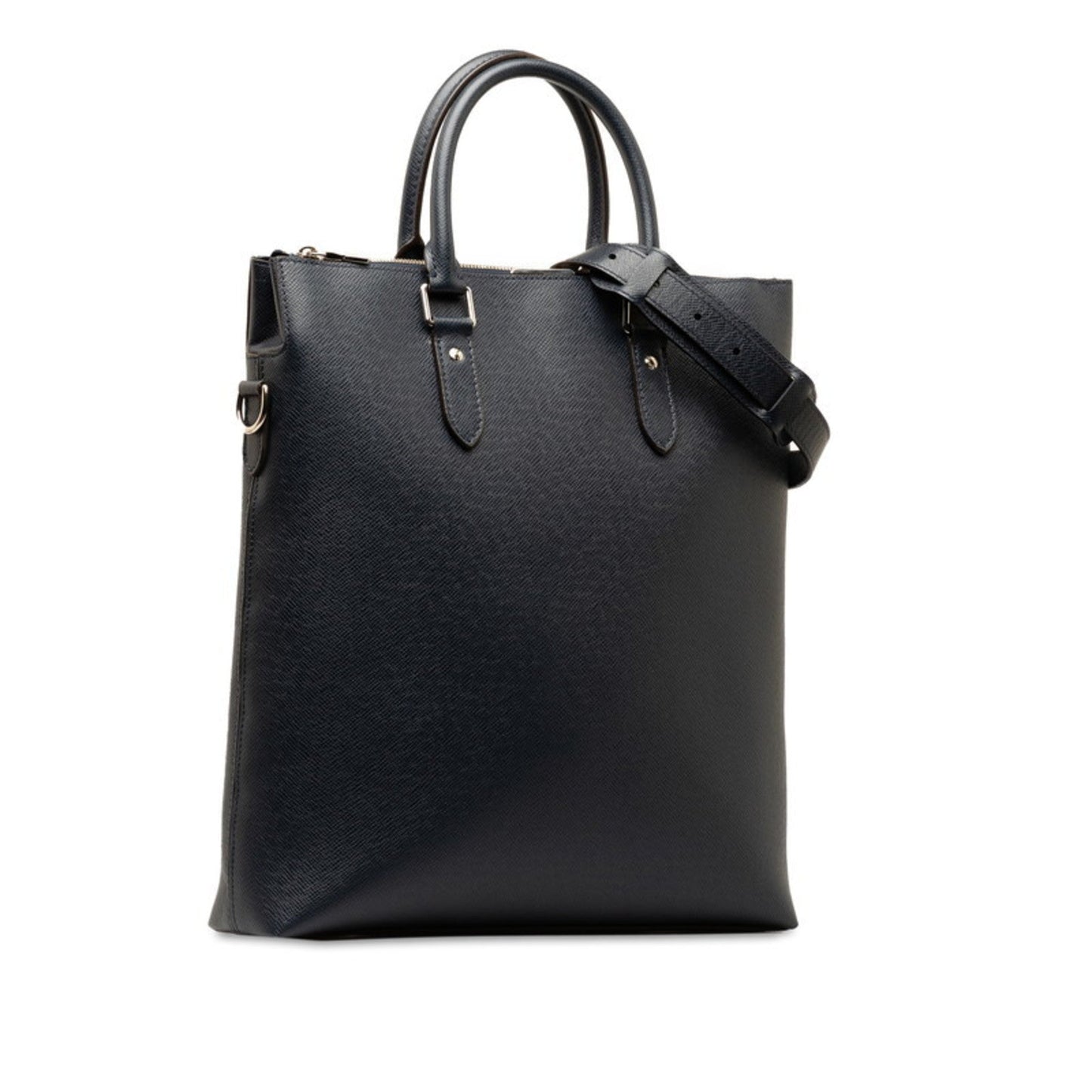 Louis Vuitton Navy Ocean Leather Shoulder Bag Tote Bag