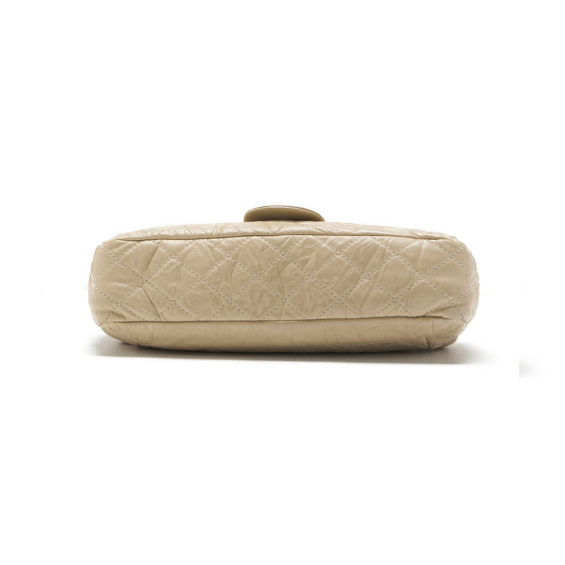 CHANEL 【CHANEL】 Matrasse Chain Shoulder Vintage Ivory (Silver G) Mini shoulder bag shoulder bag Hybrid 【 Ship】 Vintage shoulder bag Mini shoulder bag Lady shoulder bag