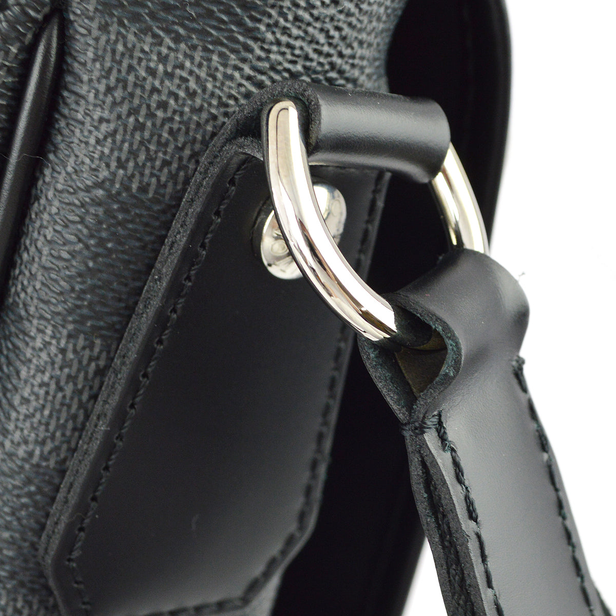 Louis Vuitton 2011 Damier Graphite Daniel GM Shoulder Bag N58033