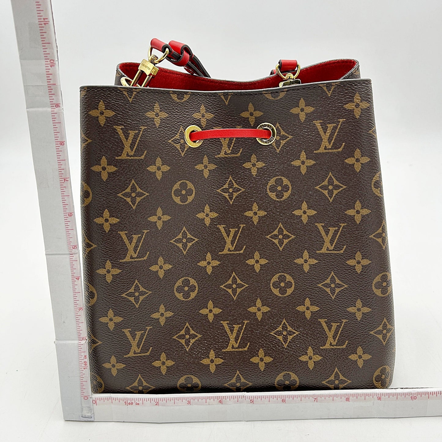 Louis Vuitton LV Monogram Néonoé MM - Brown Bucket Bags, Handbags LA27913