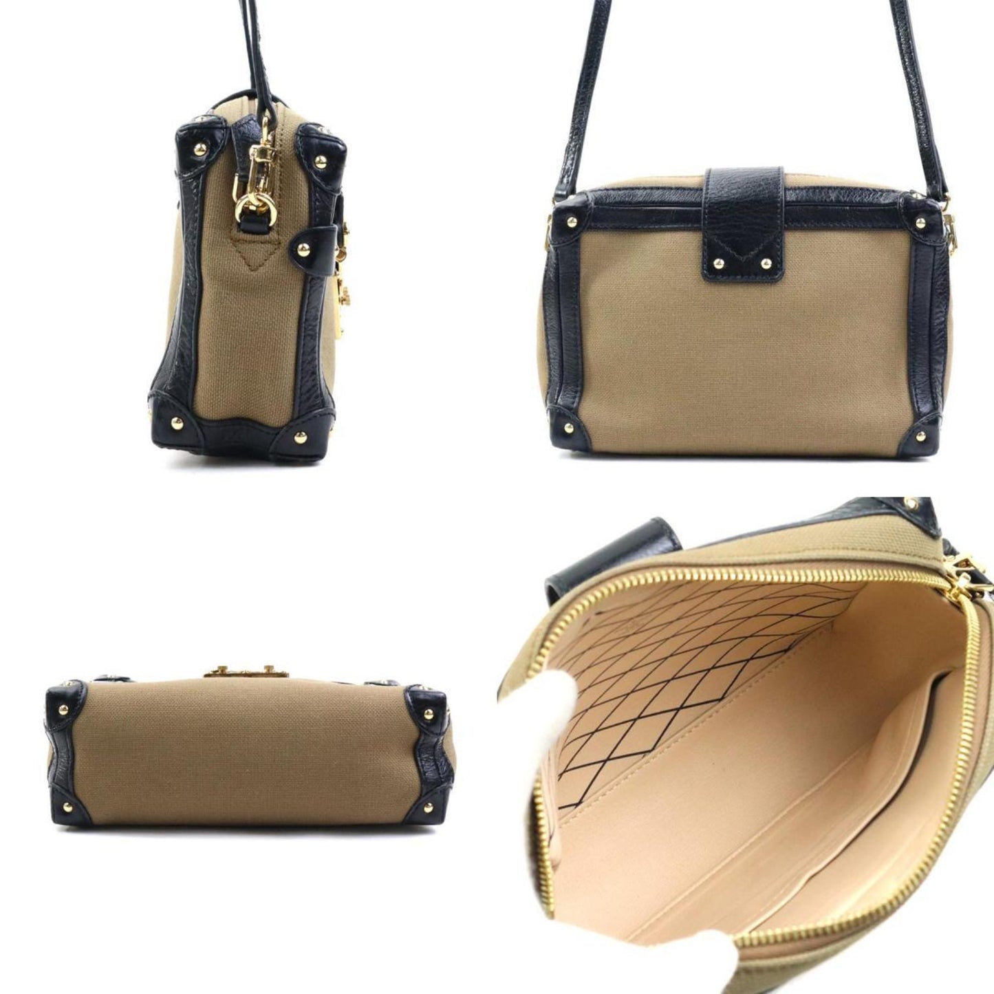 Louis Vuitton Canvas Leather Shoulder Bag