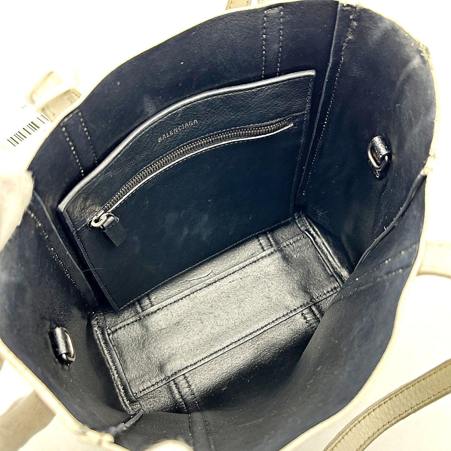 Balenciaga Leather Tote - White Totes, Handbags LA35083