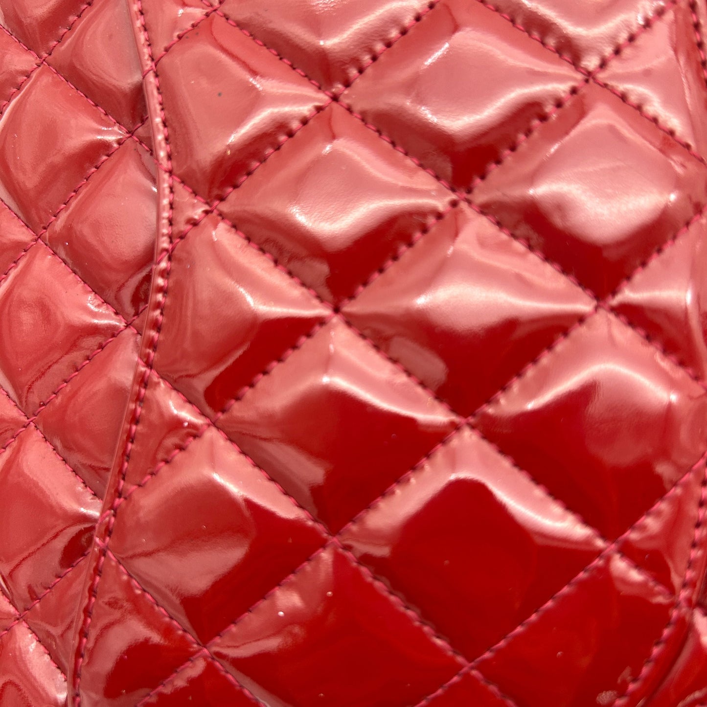 Chanel Classic Patent Maxi Double Flap Bag - Red Shoulder Bags, Handbags AF