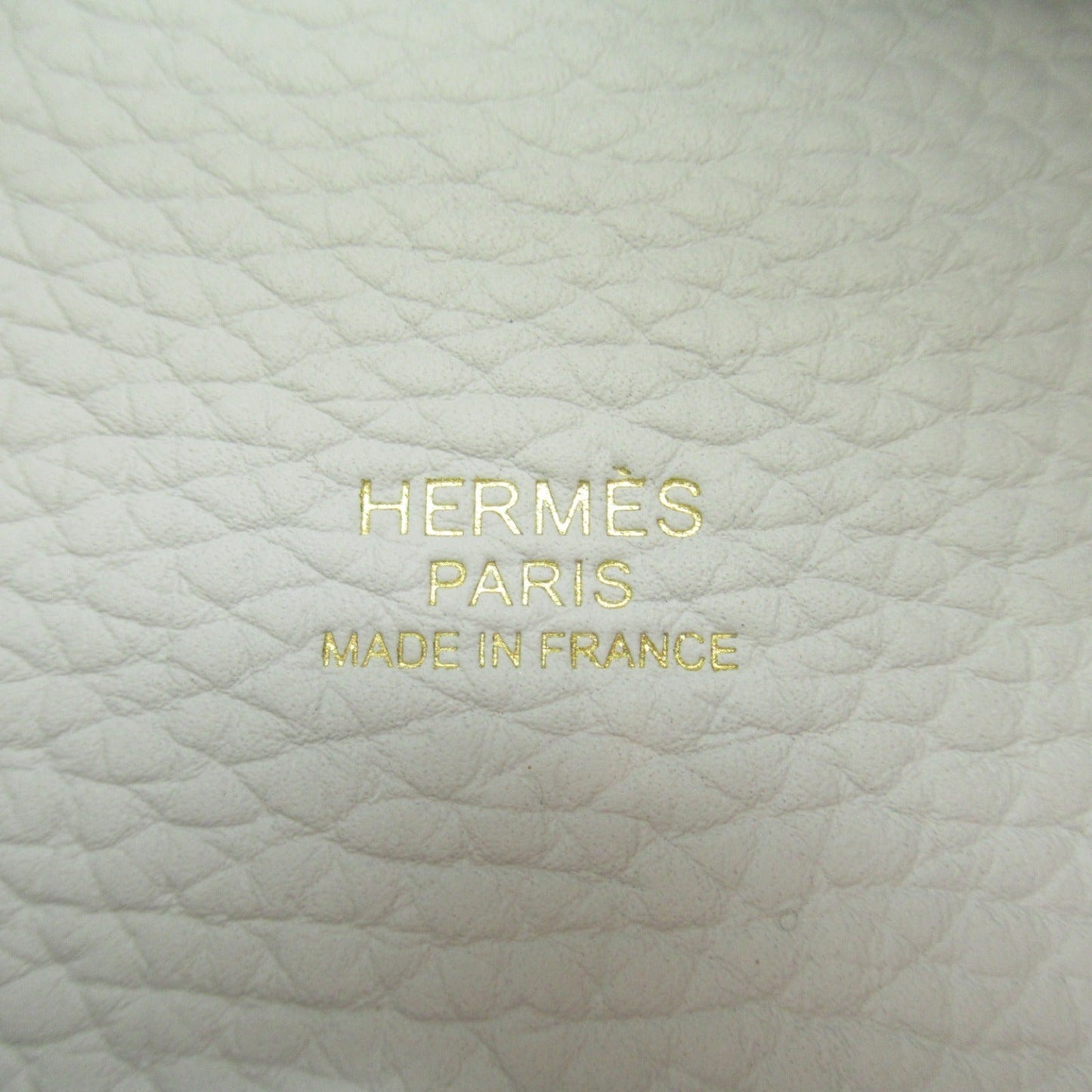 Hermes Picotin Lock MM Blue Pearl Handbag Handbag Leather ant Blue