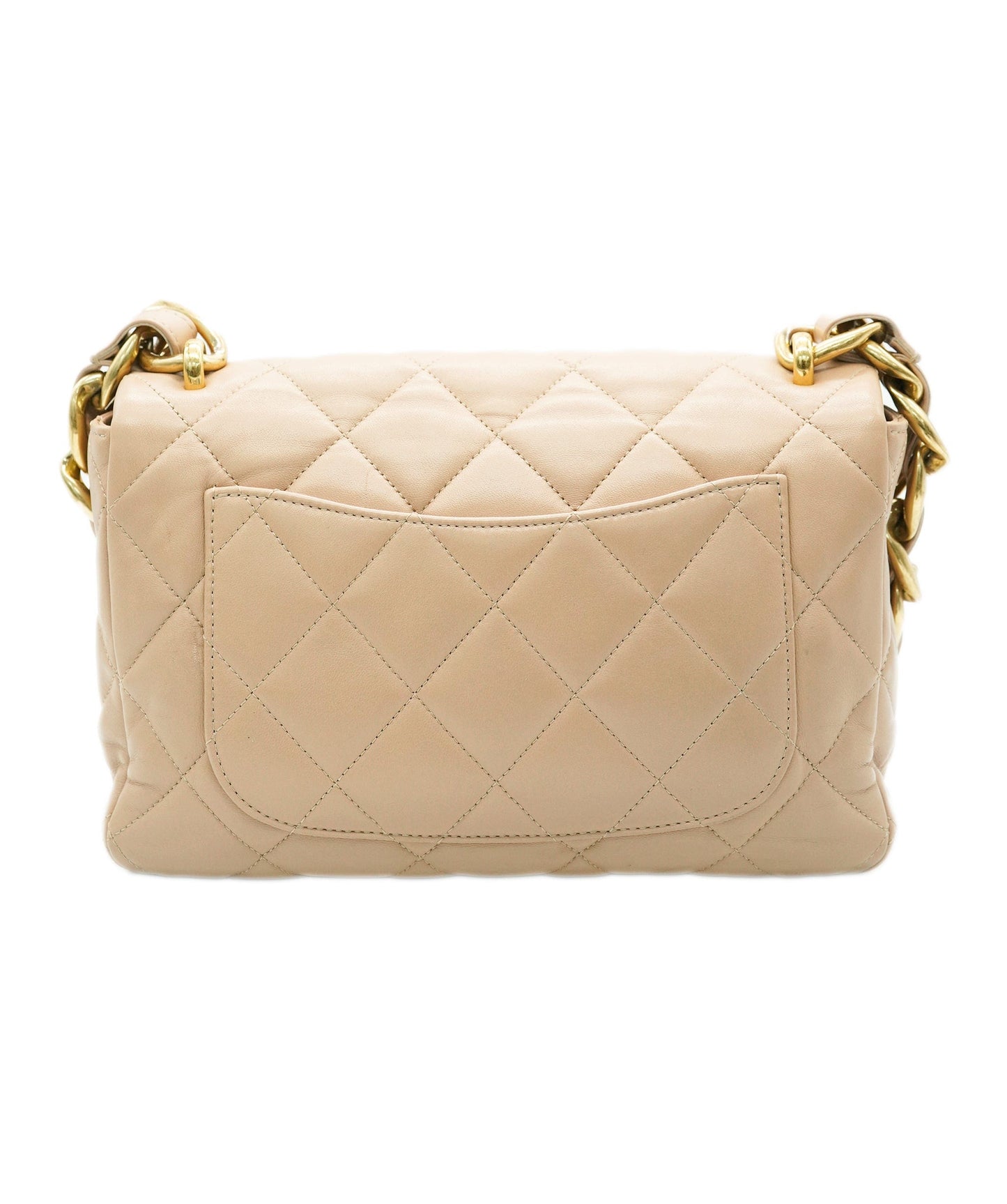 Chanel beige shoulder bag - comes full set - AJC0720
