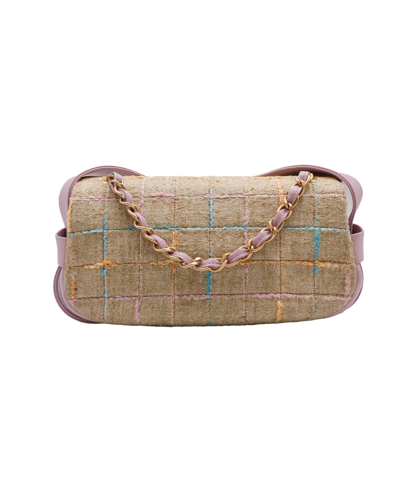 Chanel Vintage Hand Shoulder Tweed Bag - DXBS1413