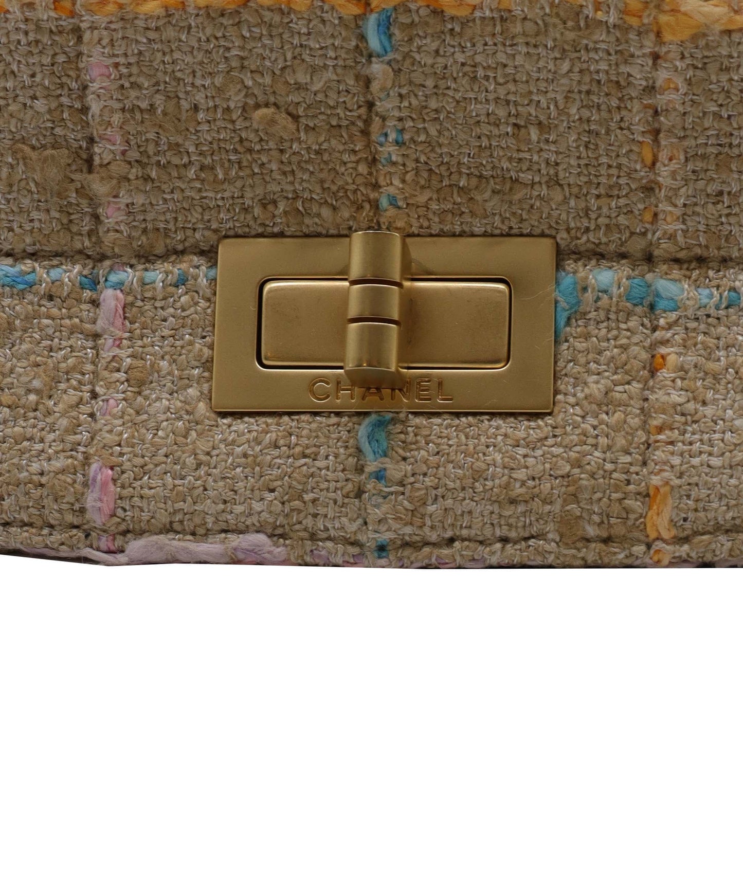 Chanel Vintage Hand Shoulder Tweed Bag - DXBS1413
