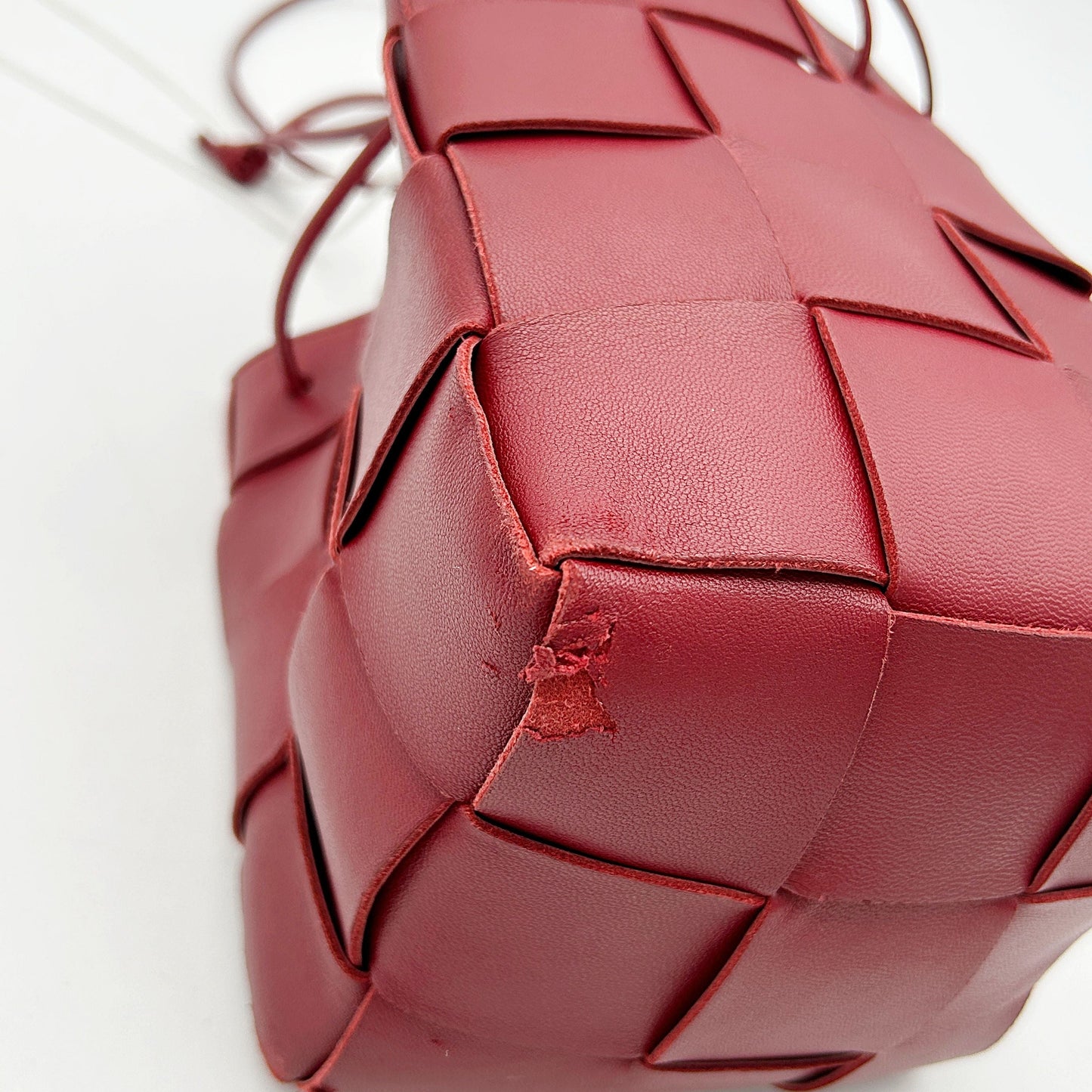 Bottega Veneta Cassette Bucket Bag - Red Bucket Bags, Handbags LA38073