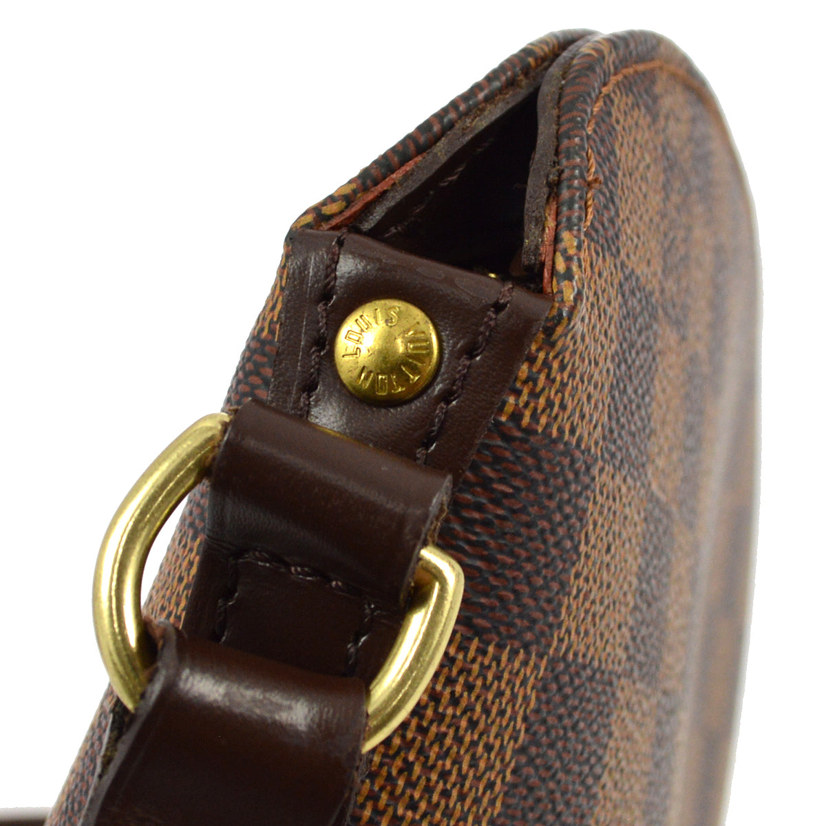 Louis Vuitton 2003 Damier Drouot Crossbody Shoulder Bag N51290