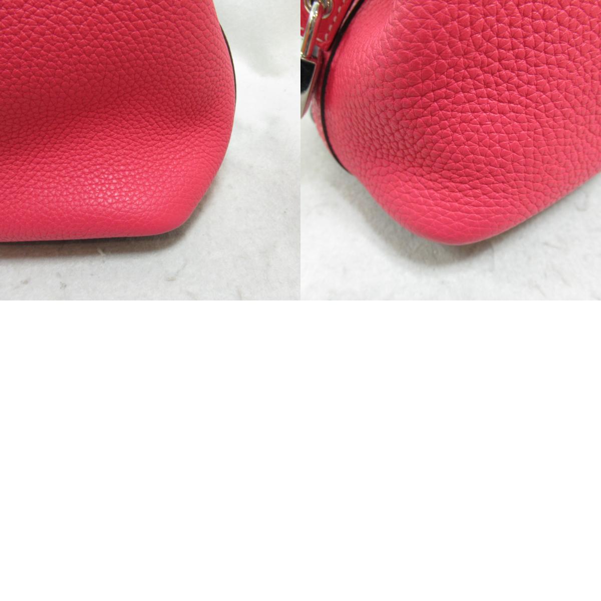 Hermes Picotin Lock PM Cossack Handbag Handbag Handbag Leather ant Navyes/Pink Ladies