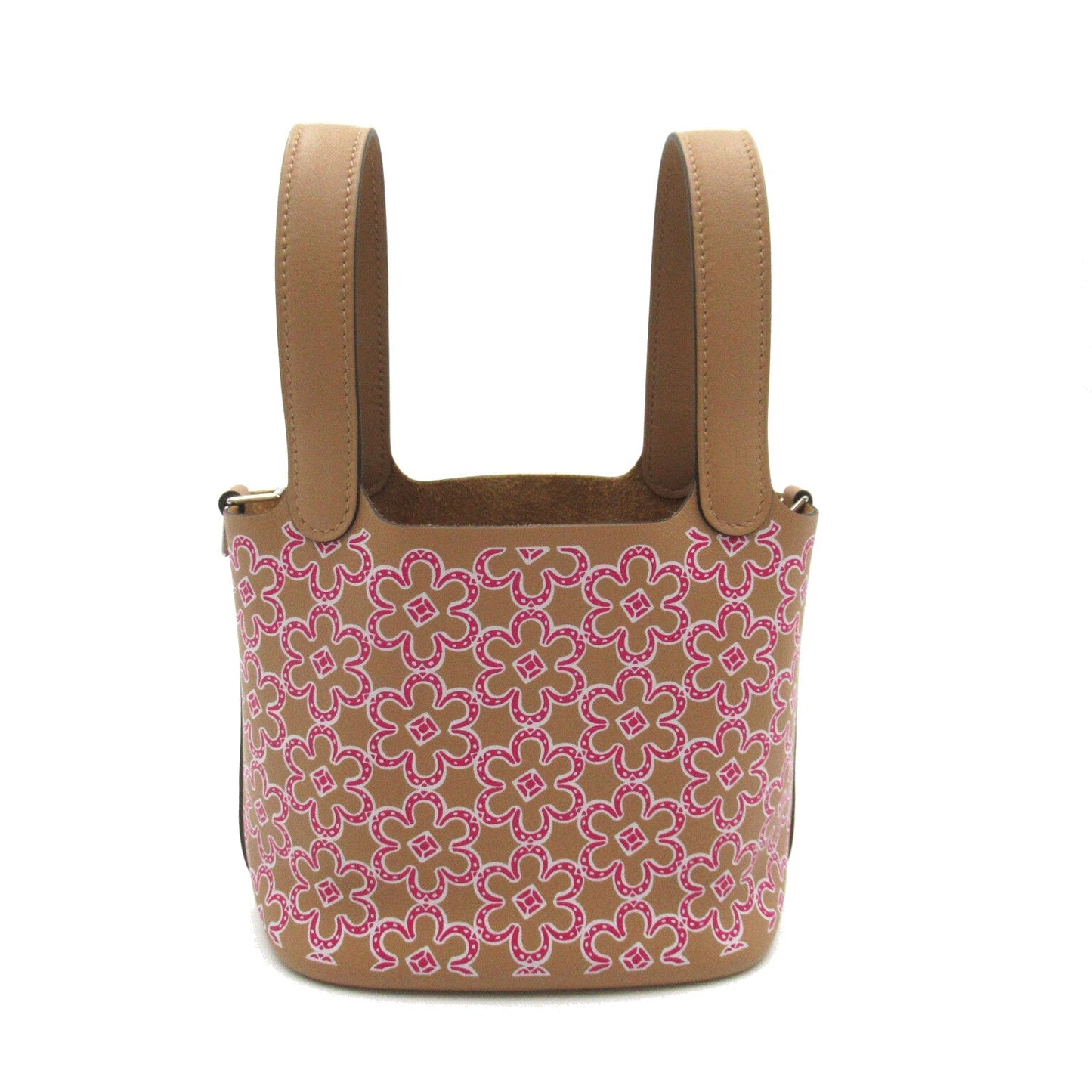 Hermes Picotin Lock Micro Daisy Handbag Handbag Leather Vossyft Beige Collection