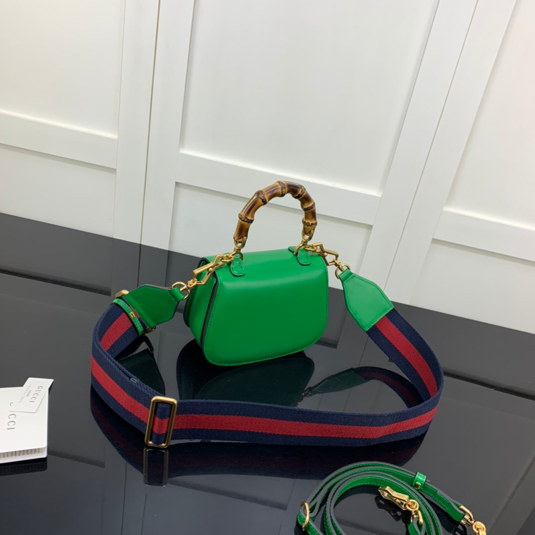 BOLSA GUCCI BAMBOO 1947 PEQUENA 17