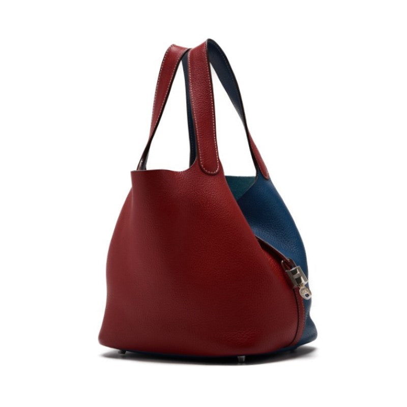 HERMES Picotin Lock MM Violet Handbag clearance Rouge Casaque Colvert Handbag Rouge Casaque× Colvert Handbag Handbags Lady Handbags