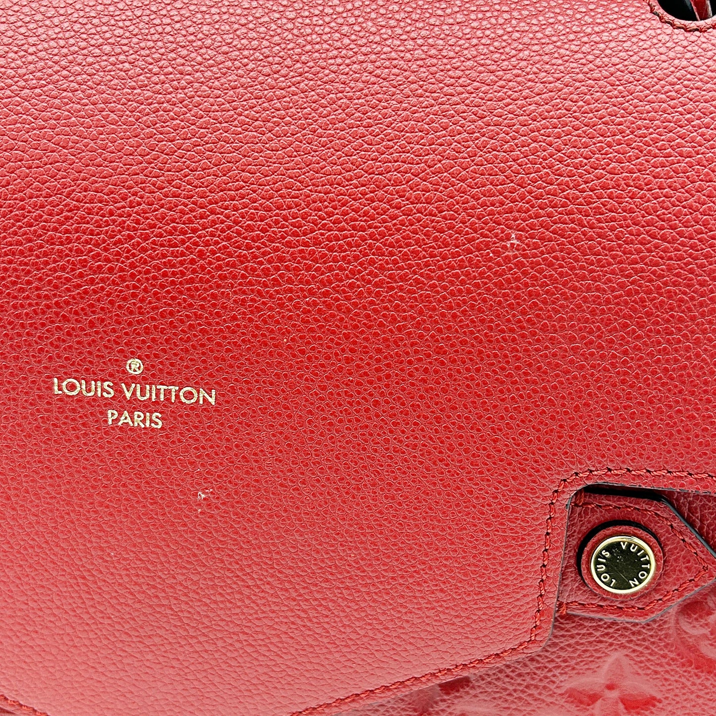 Louis Vuitton Monogram Empreinte Trocadero - Burgundy Handle Bags, Handbags LA28219