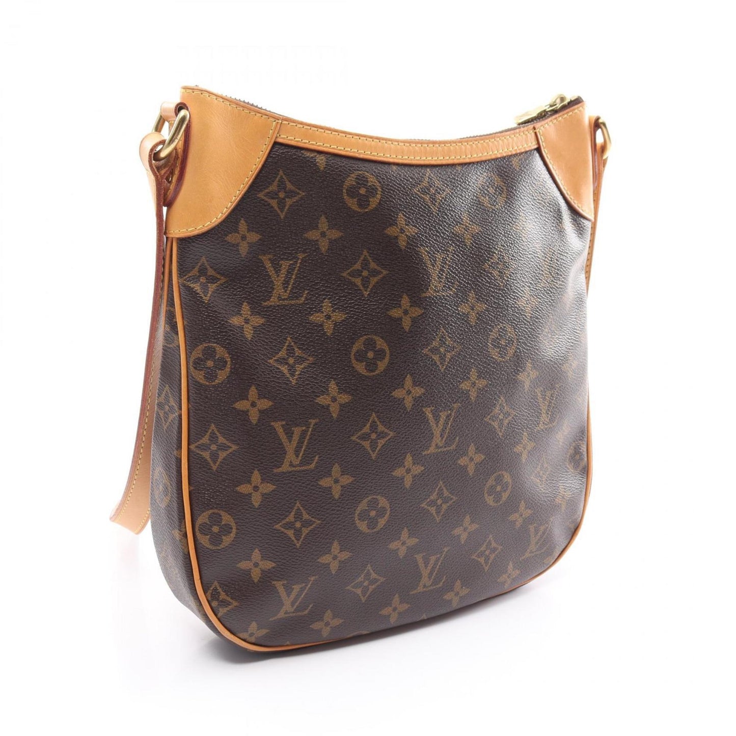 Louis Vuitton Monogram Coated Canvas Leather Shoulder Bag