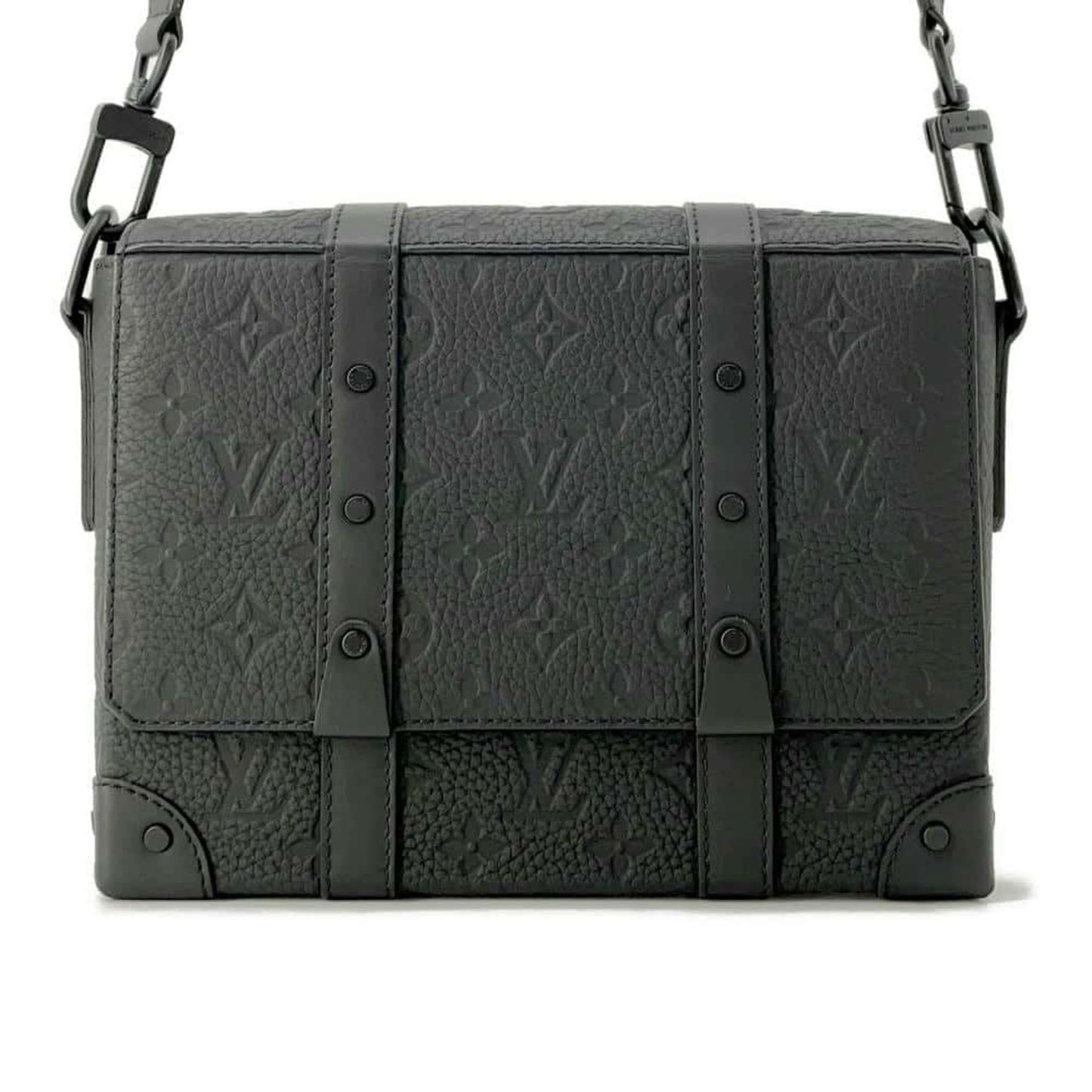 Louis Vuitton Taurillon Noir Leather Shoulder Bag