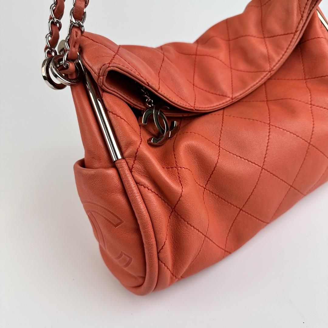 Chanel Small Ultimate Soft Hobo - Orange Shoulder Bags, Handbags MR