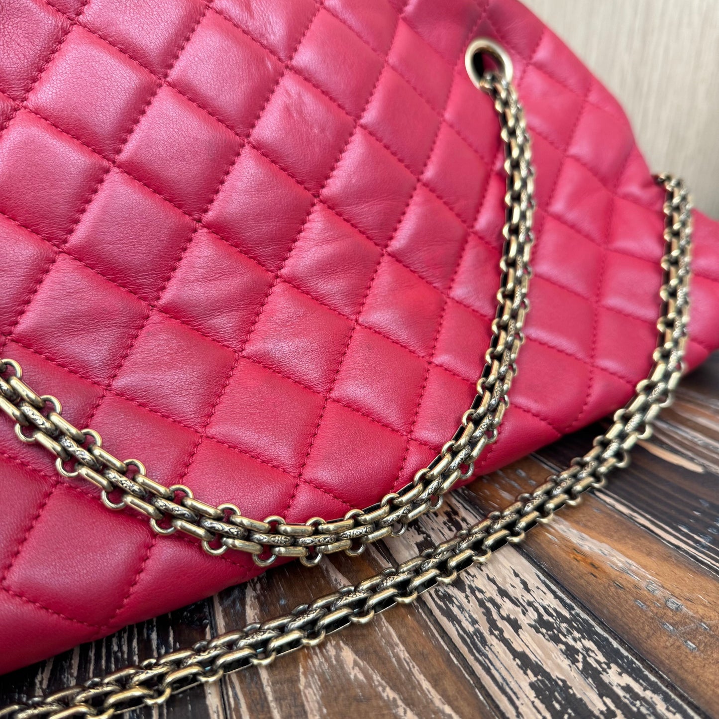 Chanel Medium Just Mademoiselle - Red Shoulder Bags, Handbags