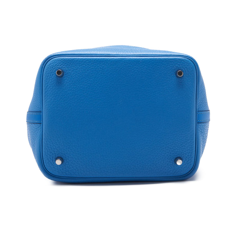 HERMES Picotin Lock MM Handbag Clemence Blue Paradise Blue Paradise Handbag Handbag Lady Handbag Hybrid 【 Ship】 Himalan Bookstore Online