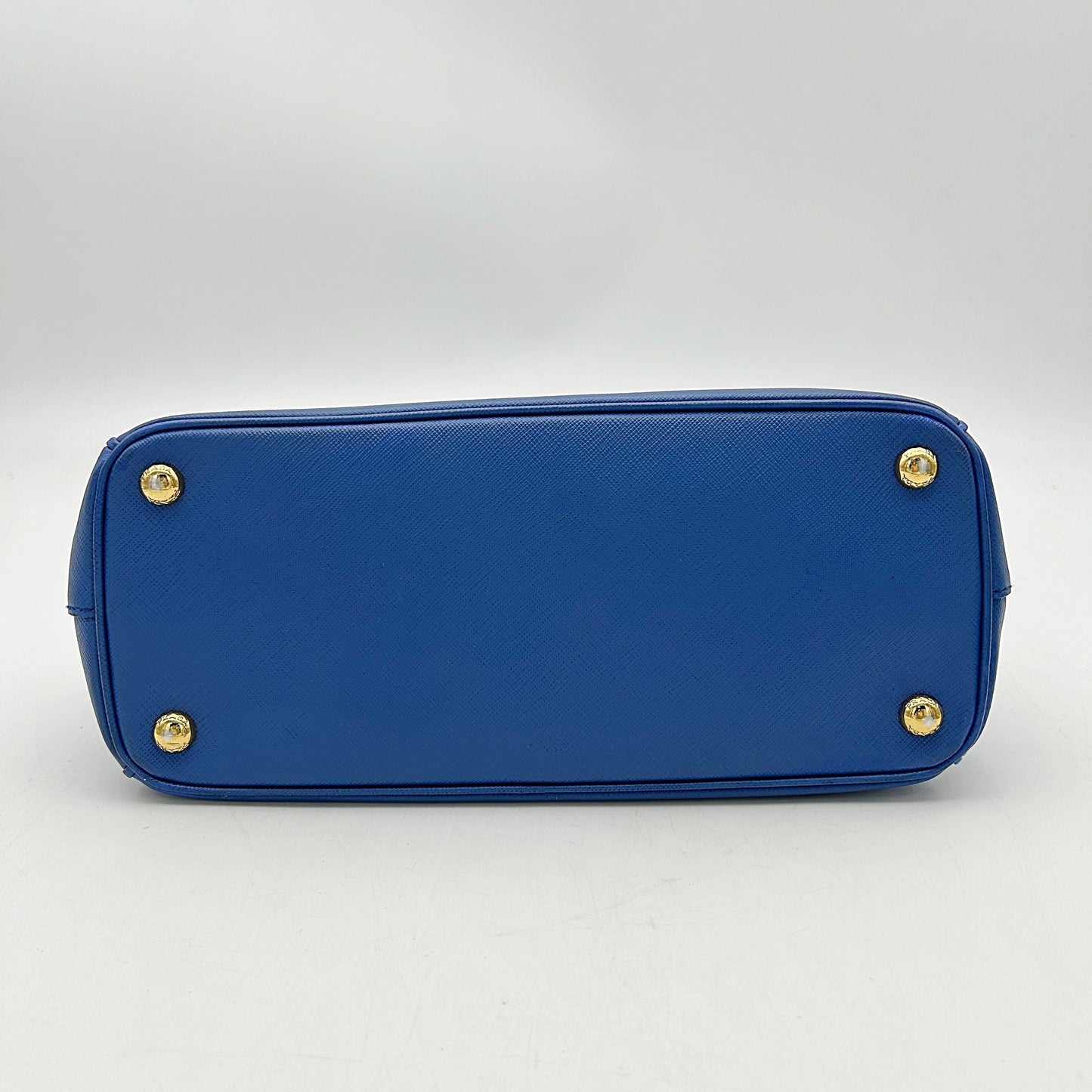 Prada Saffiano Leather Galleria Double Zip - Blue Totes, Handbags LA12131