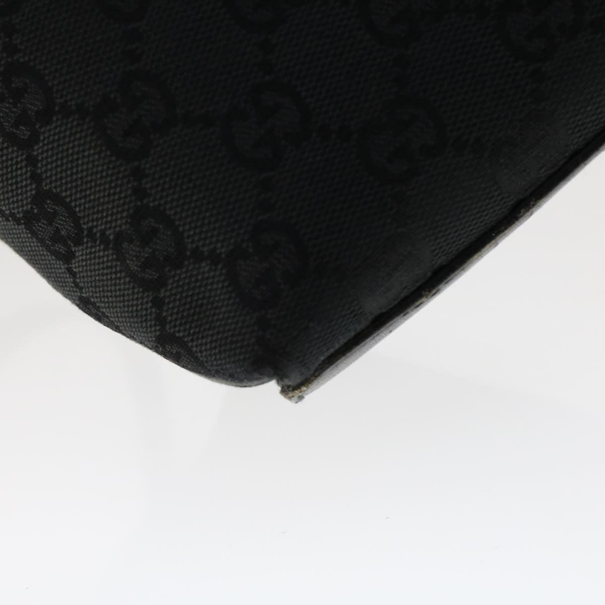 GUCCI GG Canvas Shoulder Bag Black 0021099 002058 ep1111