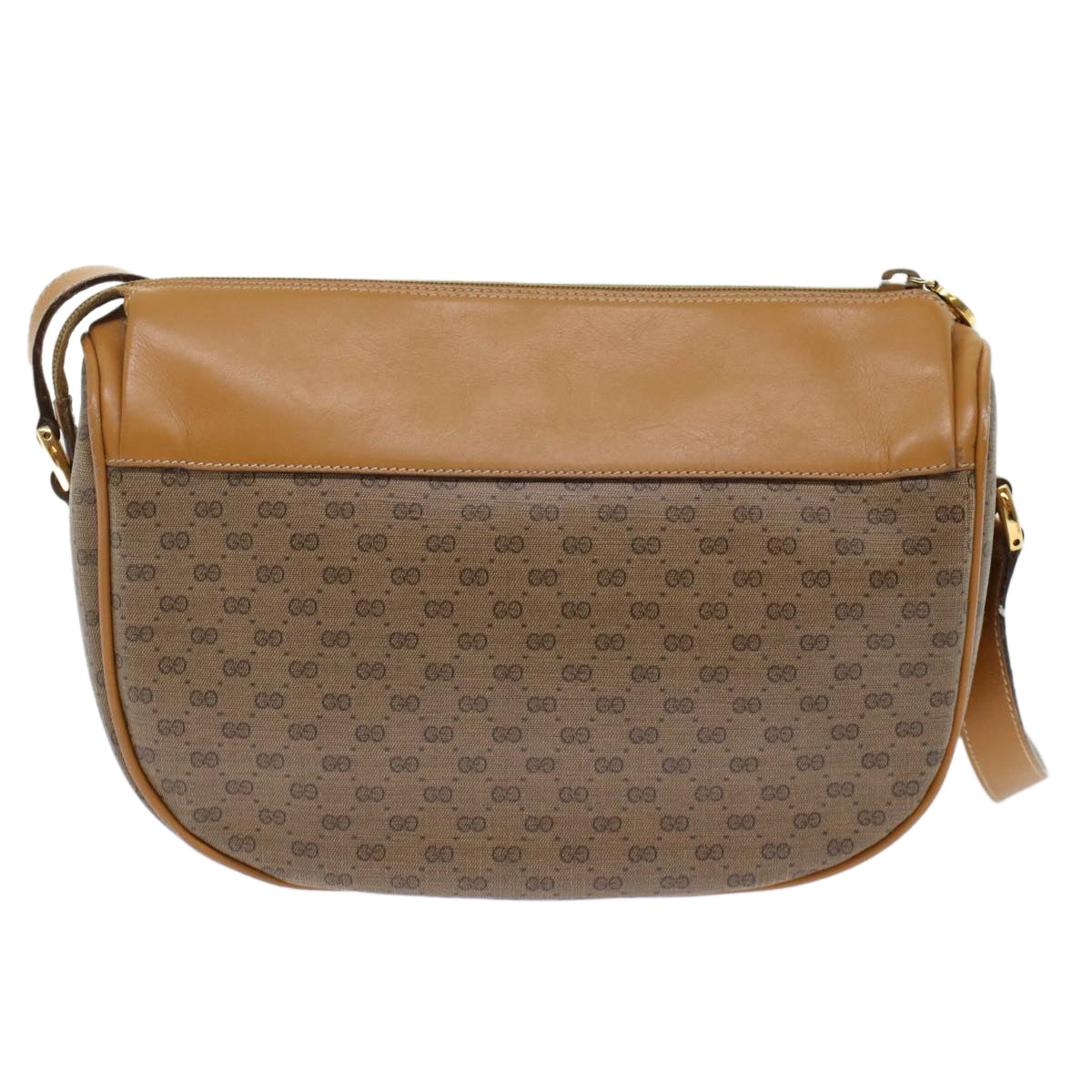 GUCCI Micro GG Canvas Web Sherry Line Shoulder Bag Beige Red Green ep1231