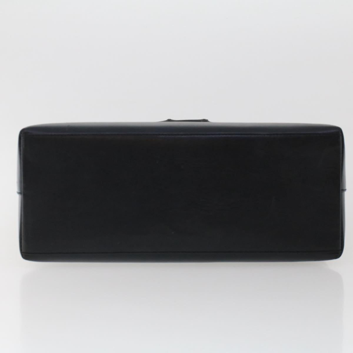 GUCCI Bamboo Shoulder Bag Leather Black ep1264